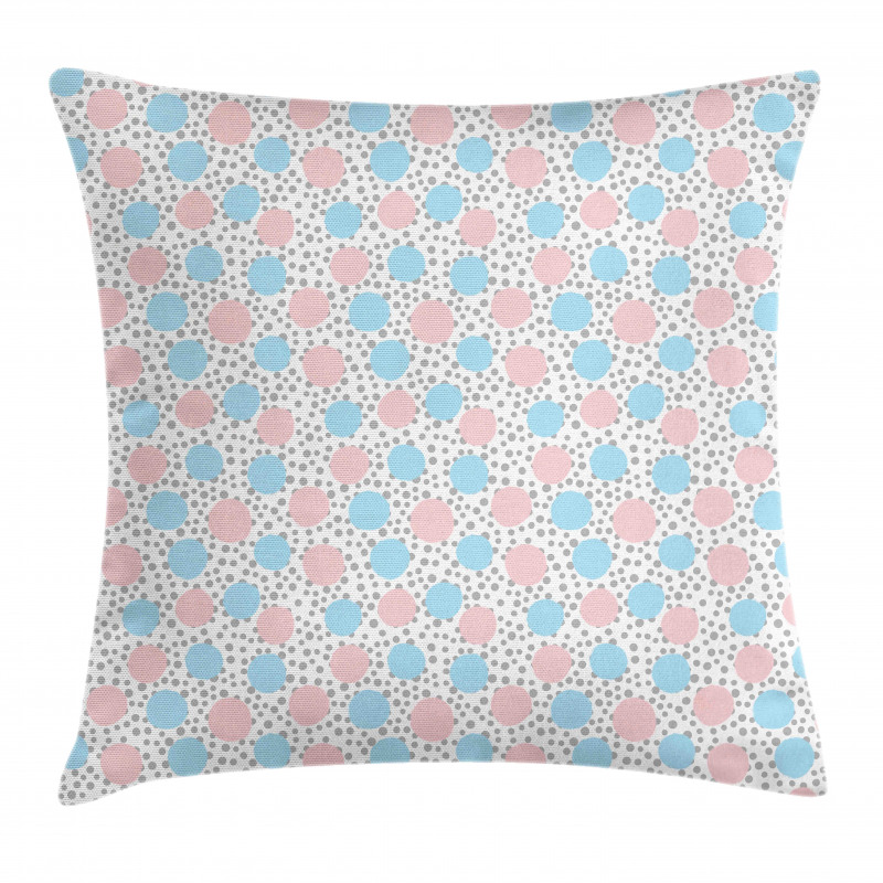 Children Pastel Circles Pillow Cover