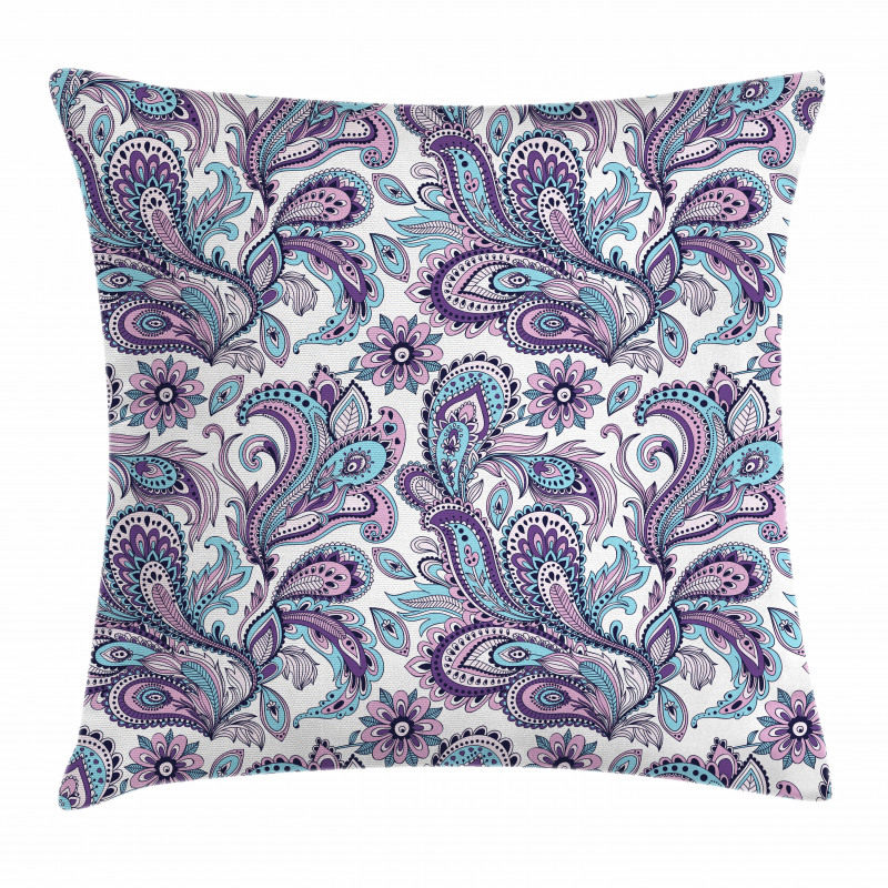 Bohemic Floral Country Pillow Cover