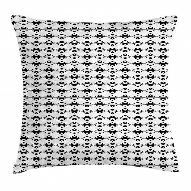 Geometrical Fractal Pattern Pillow Cover