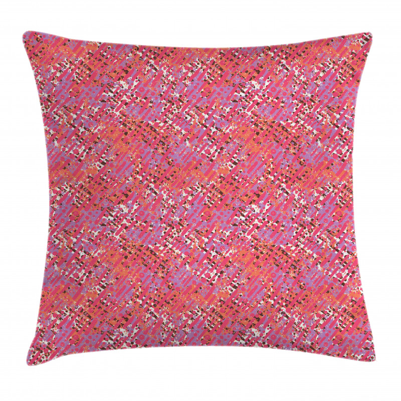 Geometrical Crossing Lines Pillow Cover