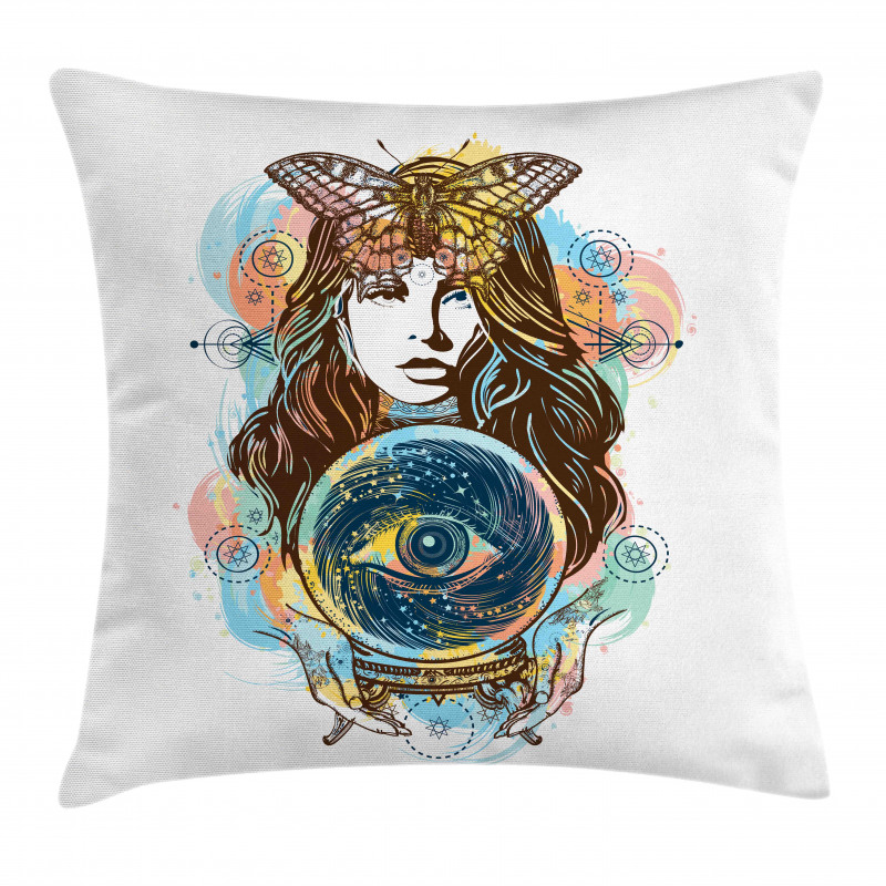 Third Eye Fortune Teller Pillow Cover