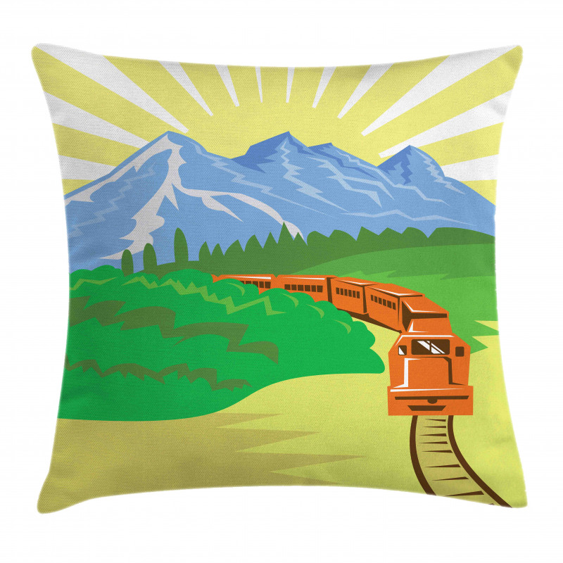 Forest America Countryside Pillow Cover