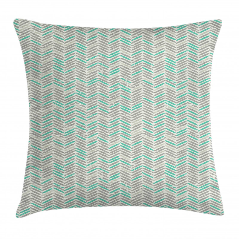 Boho Vintage Zigzags Pillow Cover