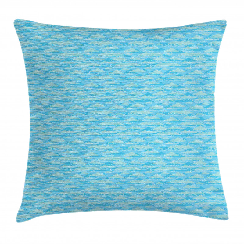 Outline Cumulus Spring Season Pillow Cover