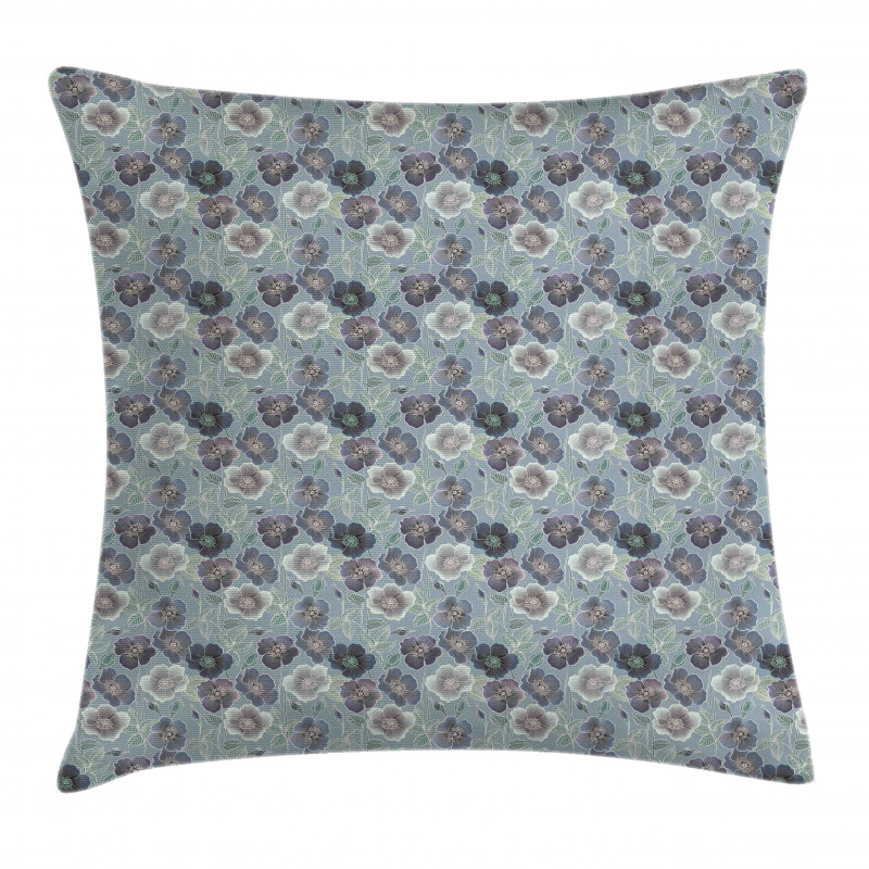 Floral Season Country Pillow Cover