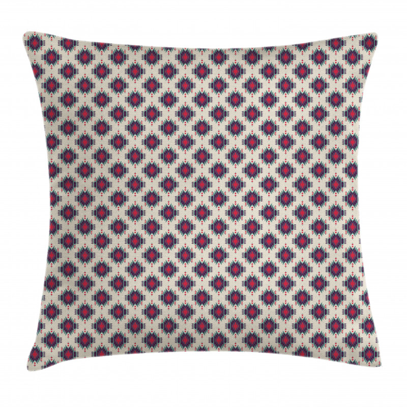 Ornamental Ethnic Motifs Pillow Cover