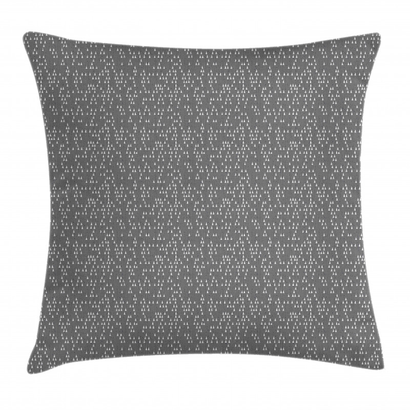 Geometric Triangles Spots Pillow Cover