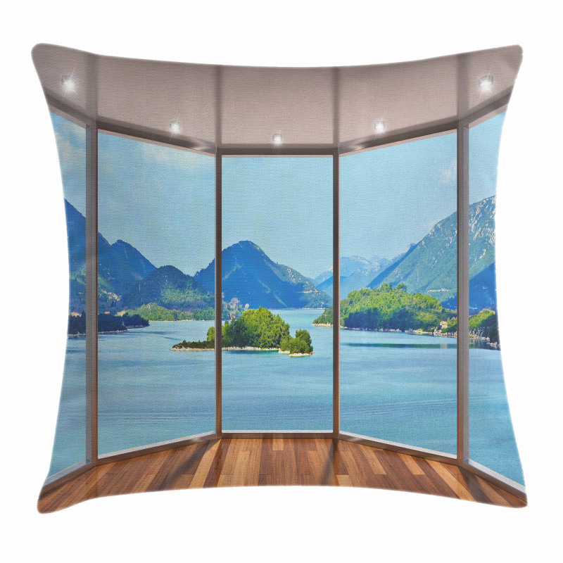 Beach Seaside Hills Window Pillow Cover