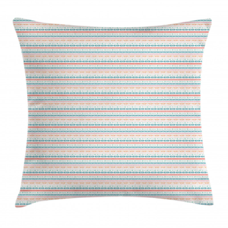 Doodle Art Tribal Streaks Pillow Cover