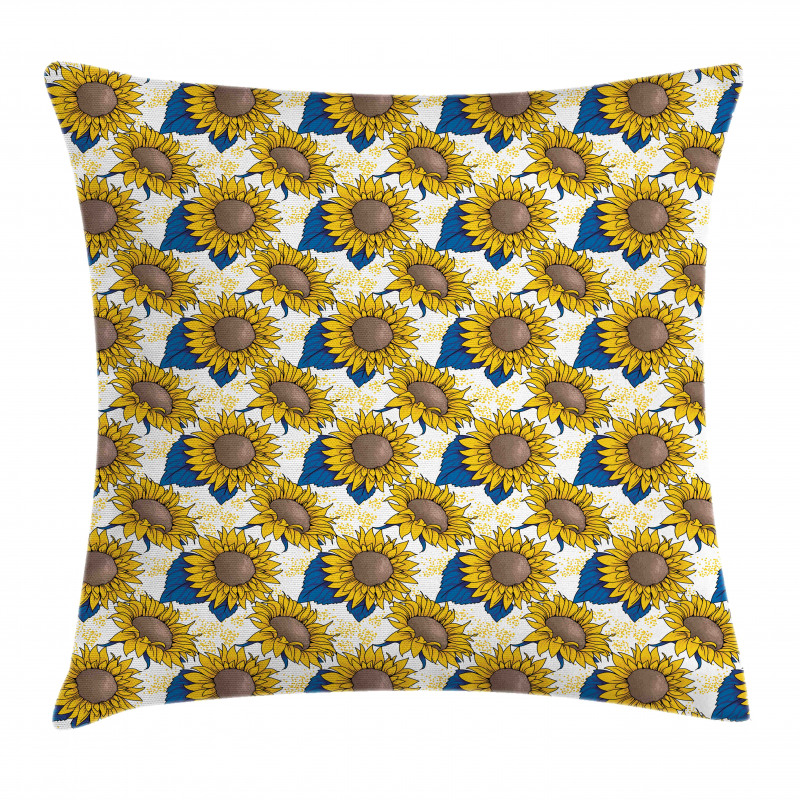 Graphic Harvest Yield Pillow Cover