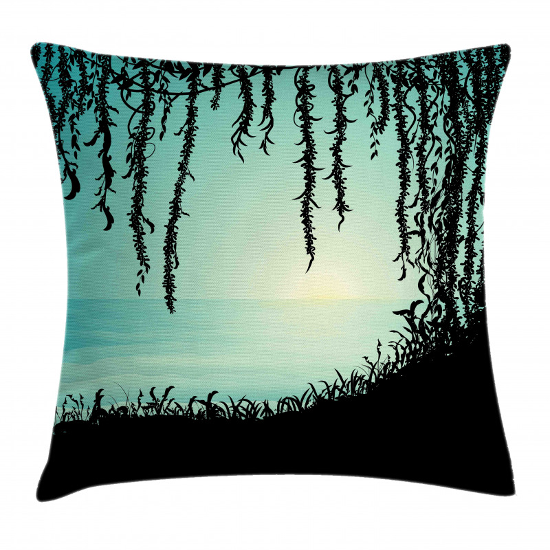 Liana Cave and Sea Pillow Cover