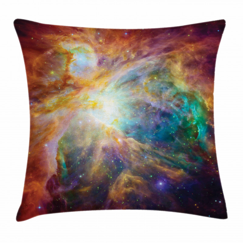 Stars and Nebula Pillow Cover