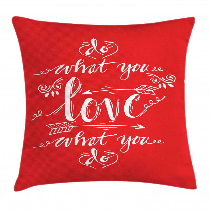 Freehand Sketch Elements Pillow Cover