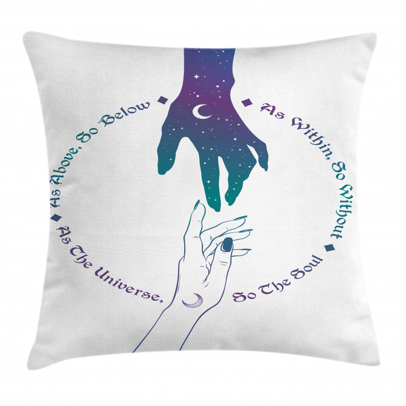 Mystical Messages Pillow Cover