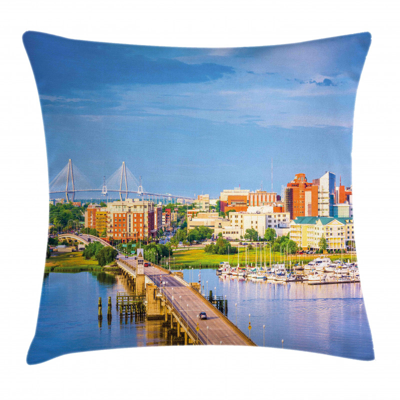 Spring Morning Scene Pillow Cover