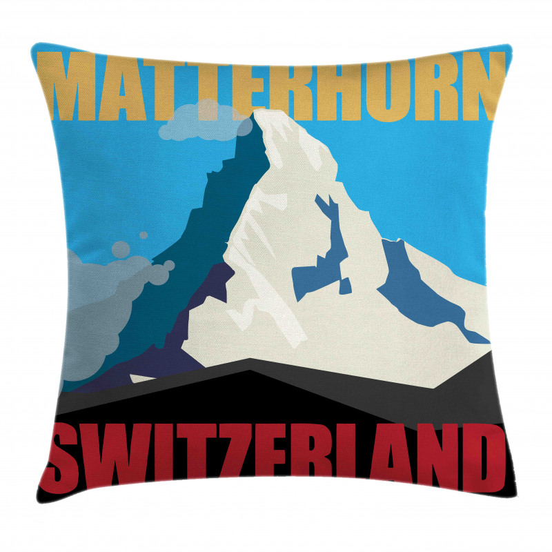 Mount Matterhorn Peak Pillow Cover