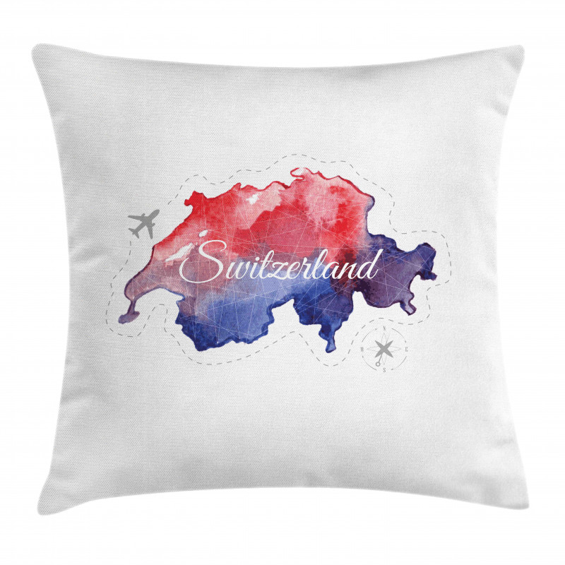 Travel Around the World Pillow Cover