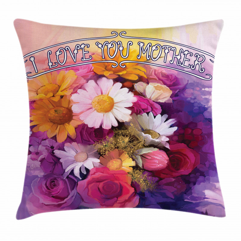 Blossoming Roses Pillow Cover