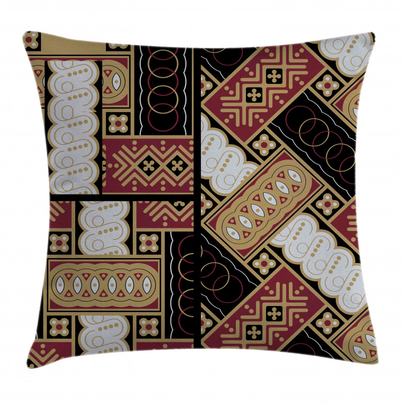 Javanese Geometrical Motif Pillow Cover