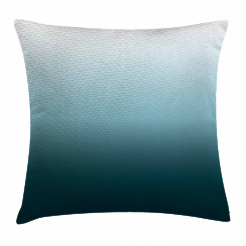 Teal Shades Design Pillow Cover