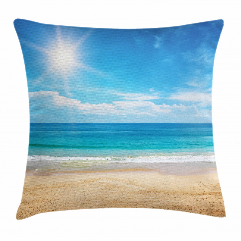 Tropical Seascape Ocean Pillow Cover