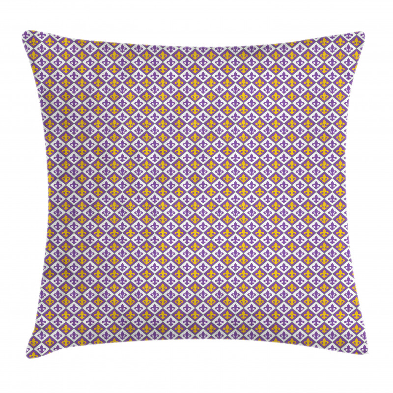 Rhombus Vivid Royal Pillow Cover