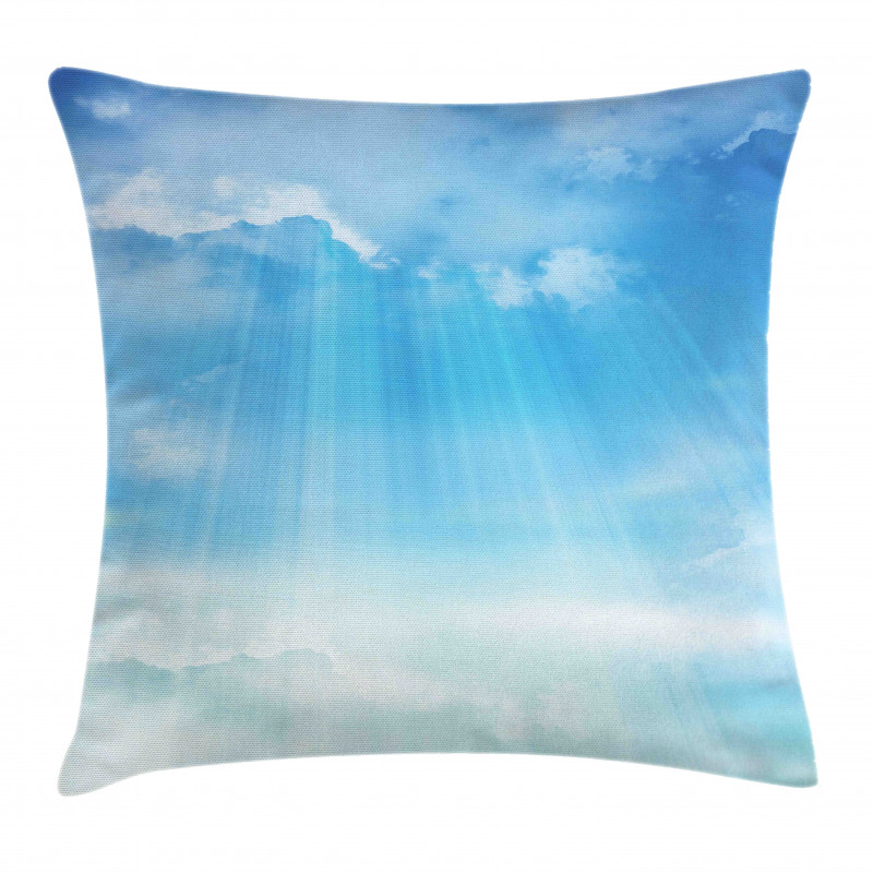 Fascinating Sky with Clouds Pillow Cover