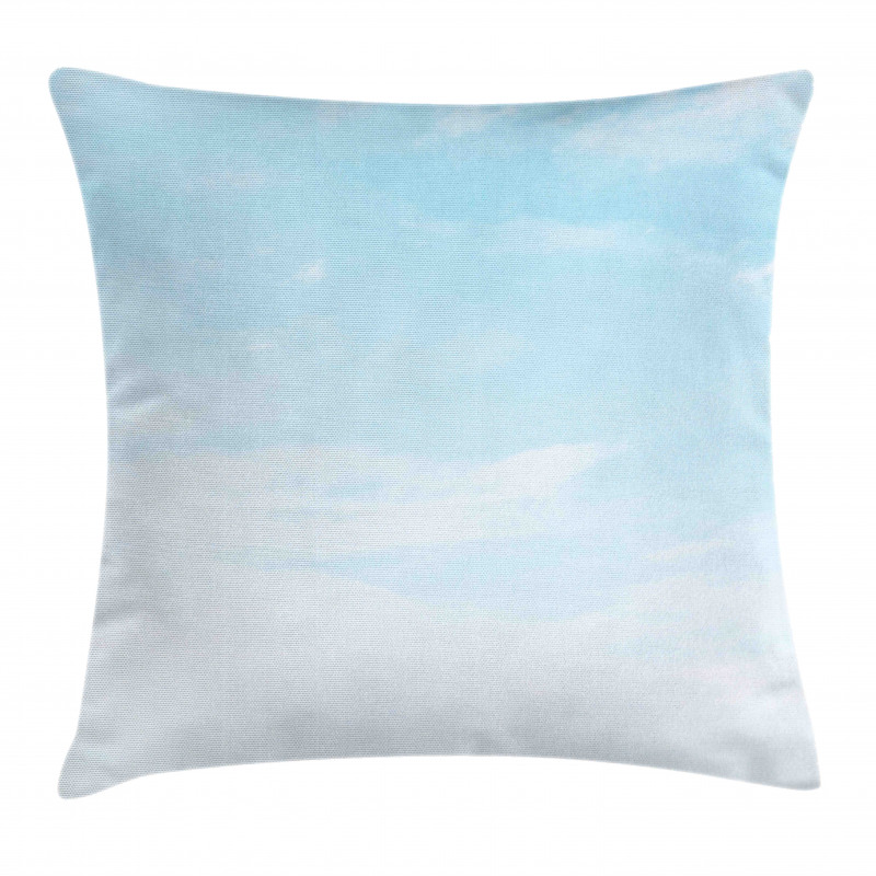 Soft Pastel Sky Clouds Pillow Cover