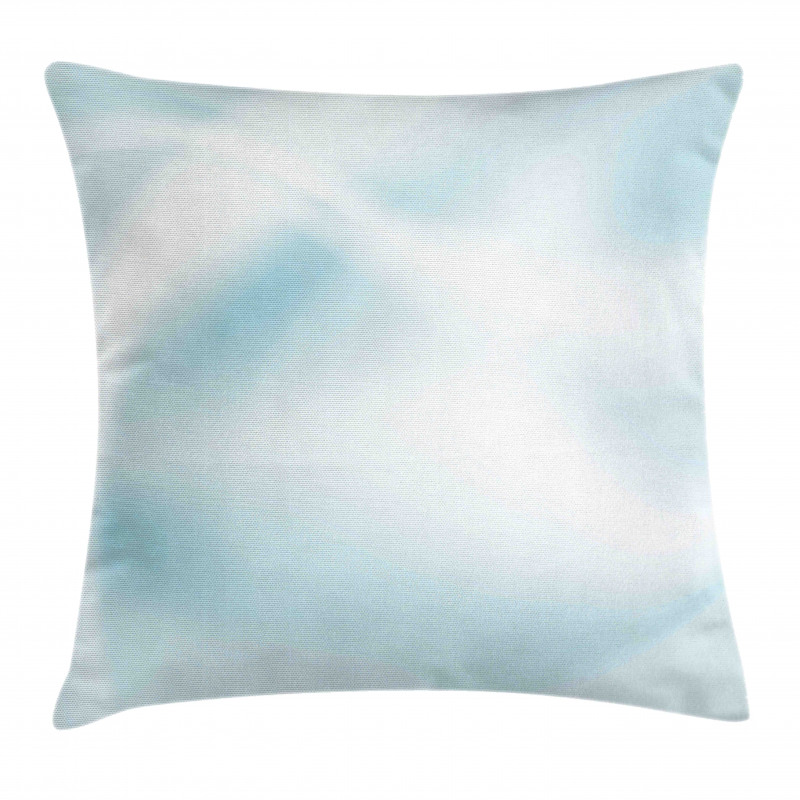 Smooth Pastel Tones Waves Pillow Cover