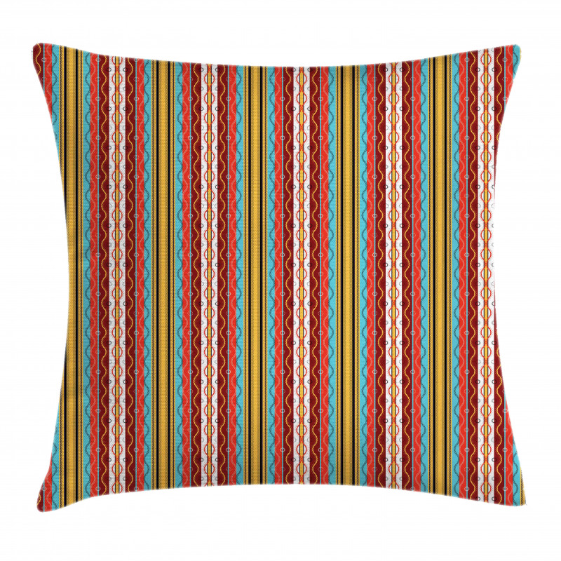 Tribal Boho Artwork Print Pillow Cover