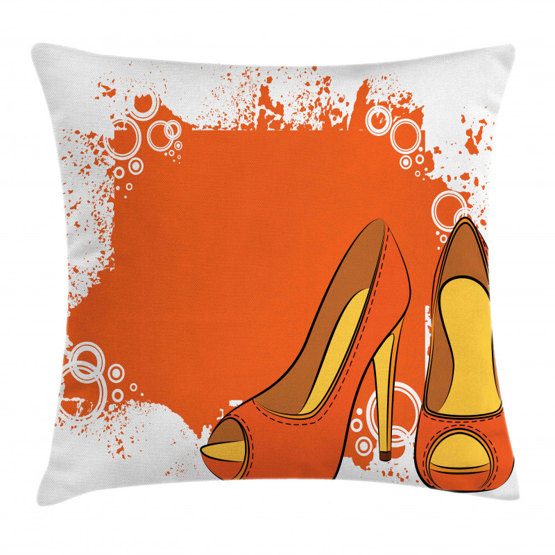 Pair of Dashing Shoes Pillow Cover