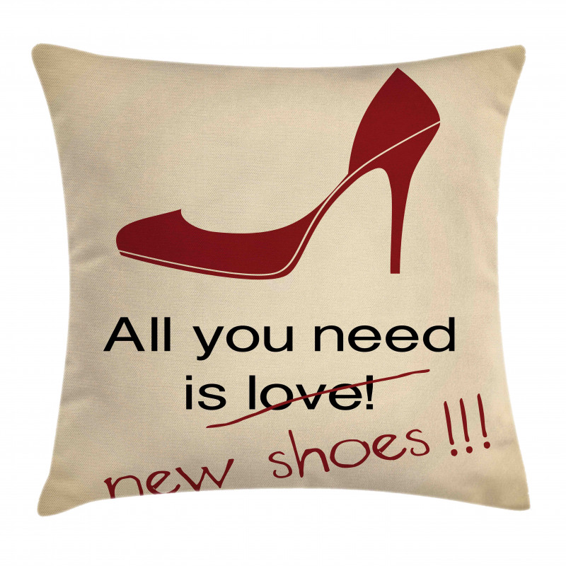 All You Need is New Shoe Pillow Cover