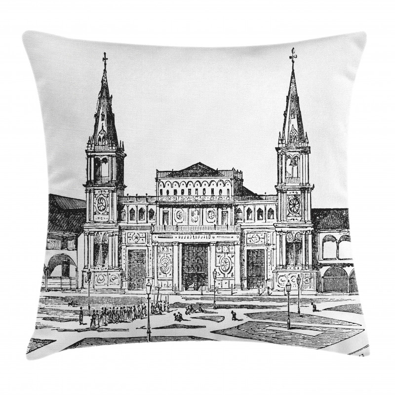 Cathedral of Saint Peter Pillow Cover