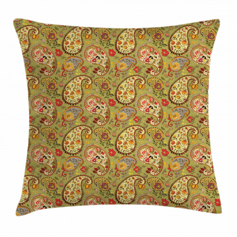 Colorful Persian Style Pillow Cover
