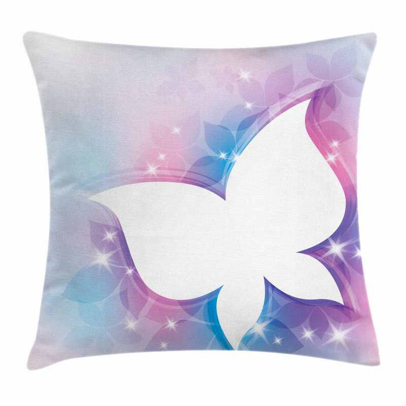 White Floral Pillow Cover