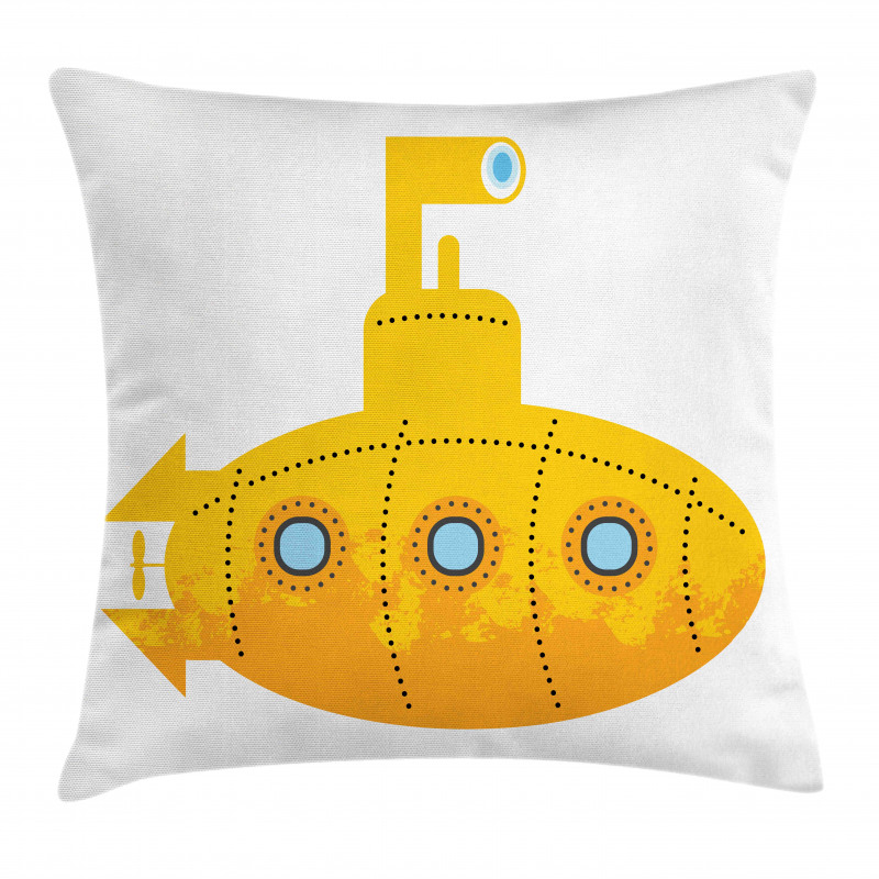 Simple Underwater Vehicle Pillow Cover