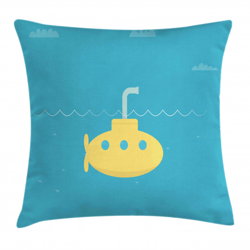 Simple Childish Marine Pillow Cover