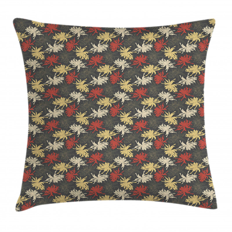 Vintage Style Flowers Deco Pillow Cover