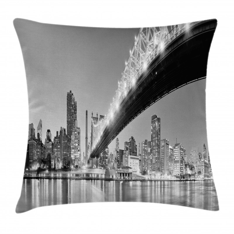 Queensboro Bridge Manhattan Pillow Cover