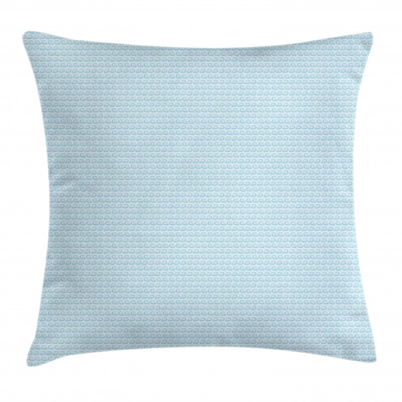 Repetitive Abstract Waves Pillow Cover