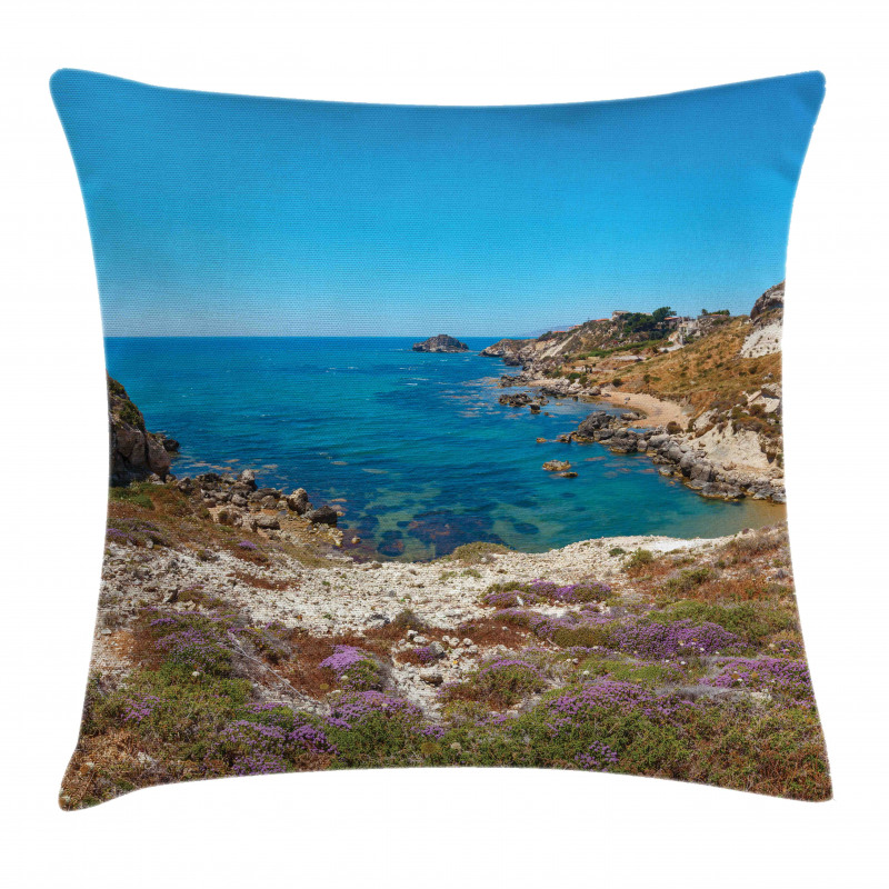 Paradise Sea Beach Italy Pillow Cover