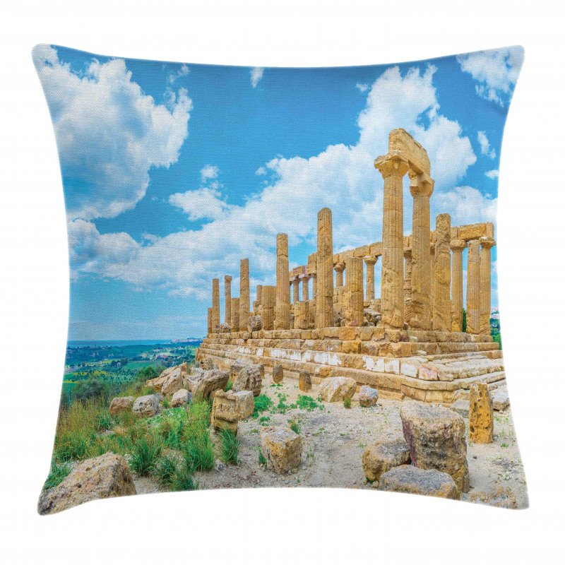 Building Juno Greek Pillow Cover