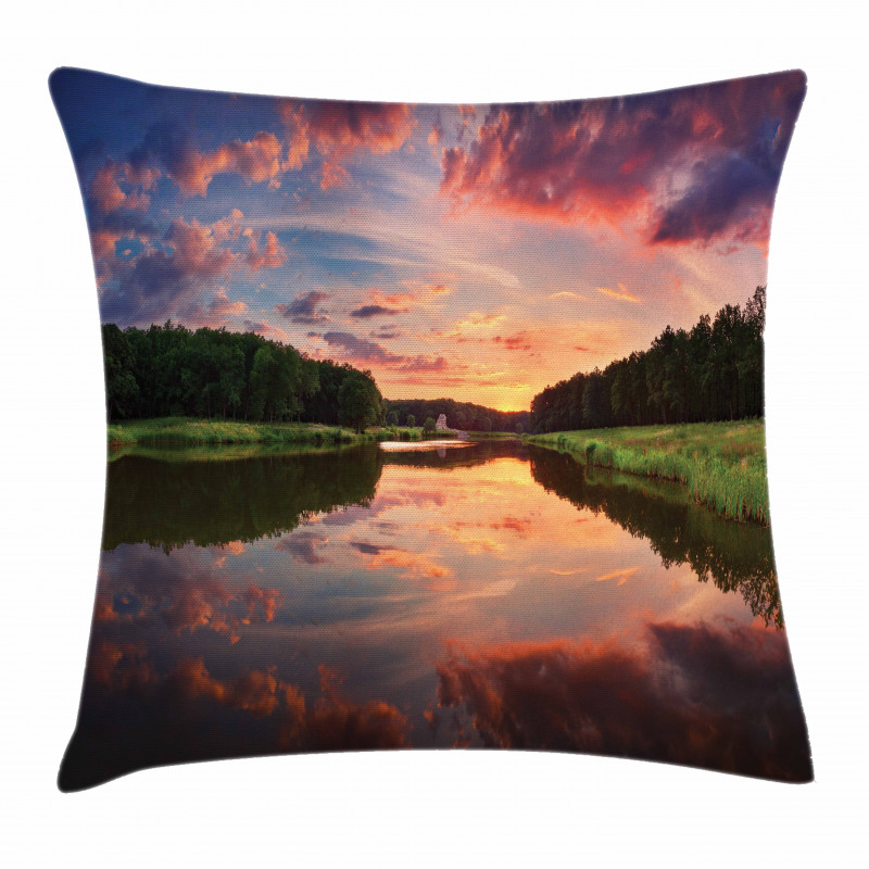 Ukraine Scenic Panorama Pillow Cover