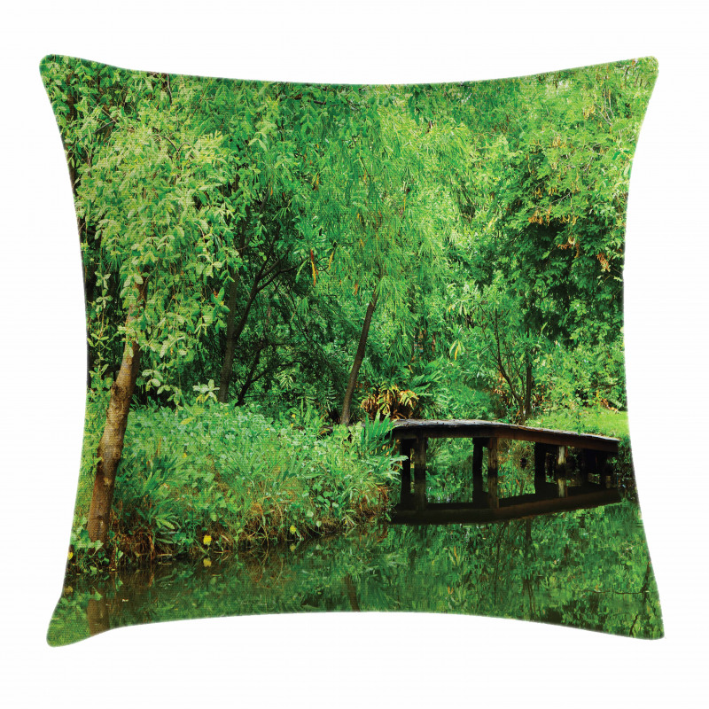 Foliage Forest Woodsy Pillow Cover