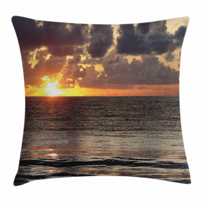 Sunrise Clouds Cancun Pillow Cover