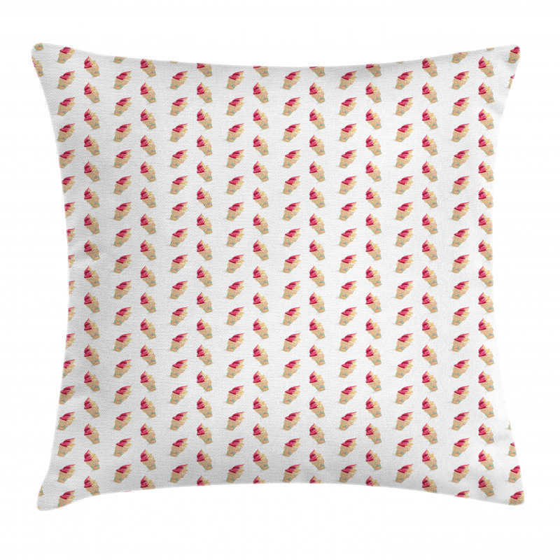 Tasty Summer Dessert Pillow Cover