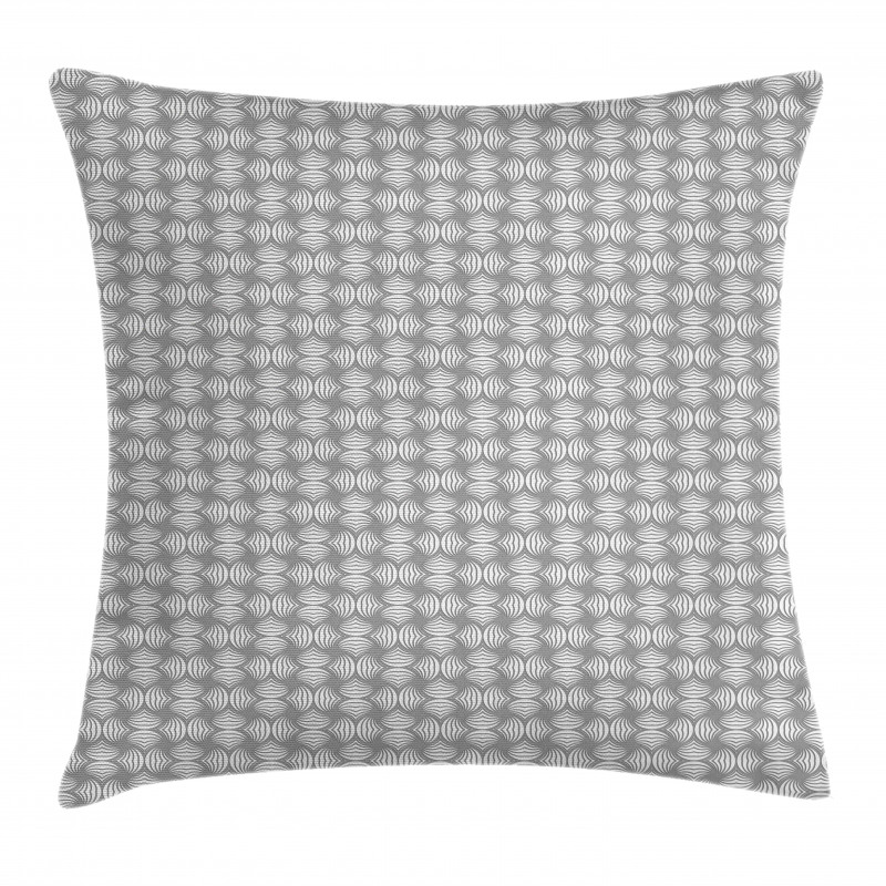 Twisted Circle Stripes Pillow Cover