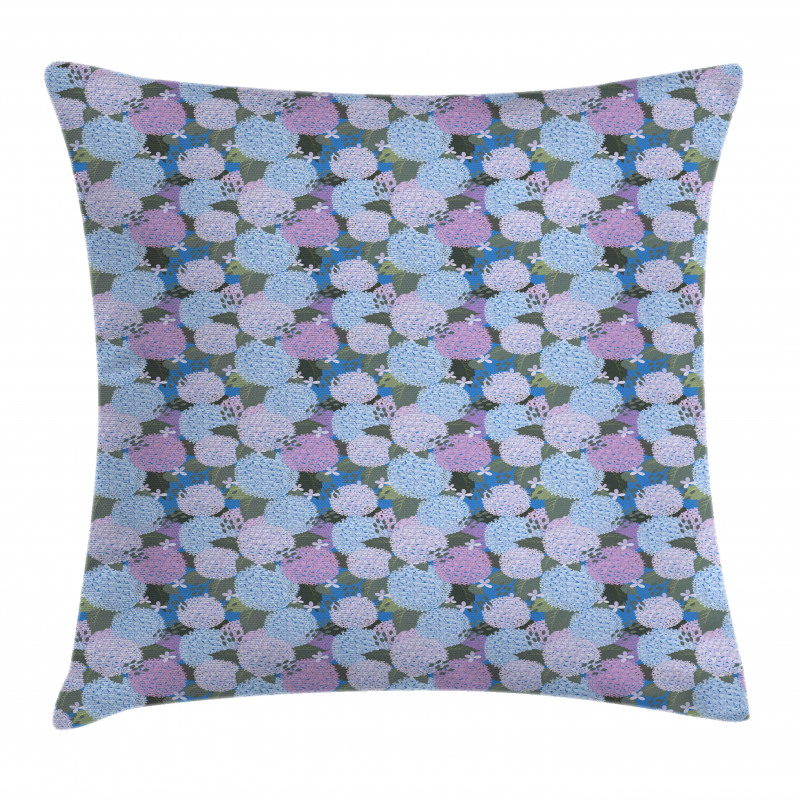 Romantic Vintage Hydrangeas Pillow Cover