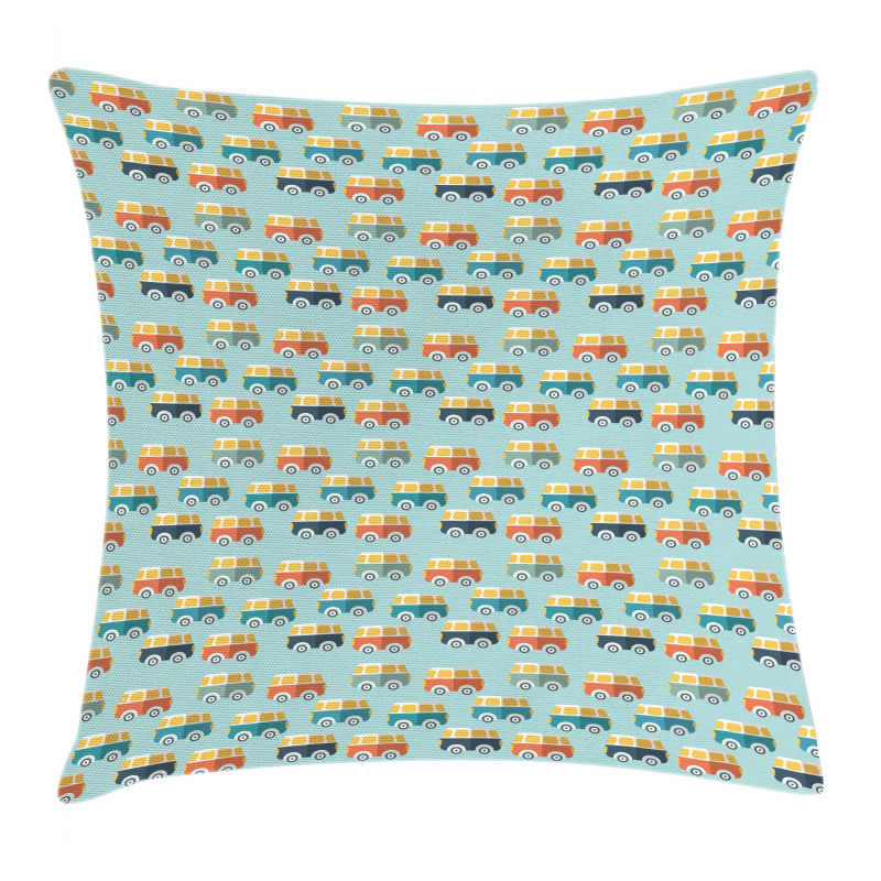 Van Childish Doodle Pillow Cover