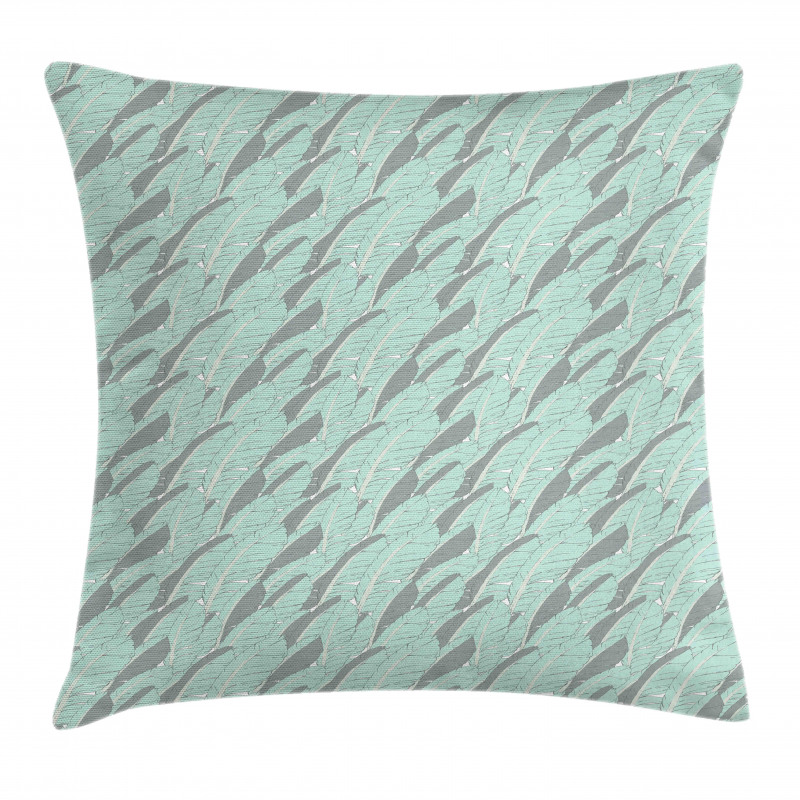 Hand Drawn Feathers Hippie Pillow Cover